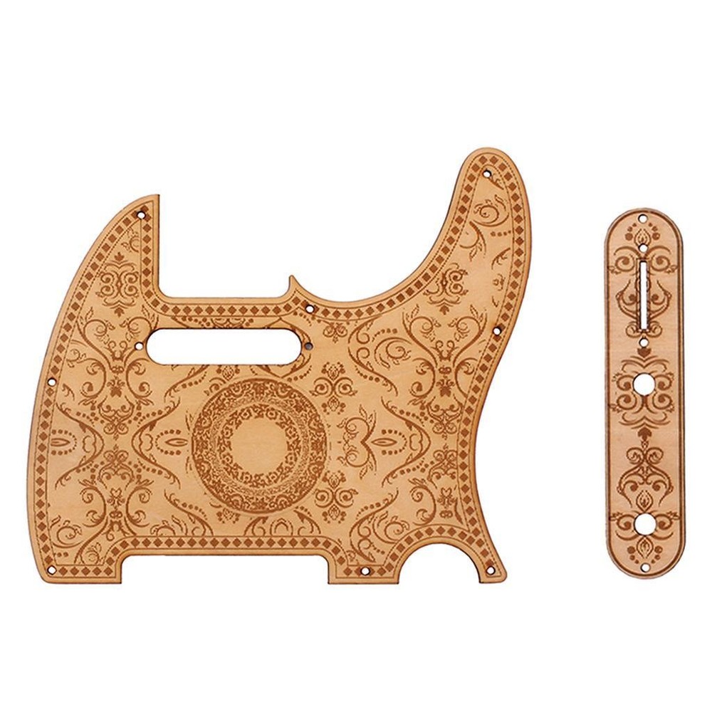 Maple Pickguard Scratch Plate for TEL Electric Guitar