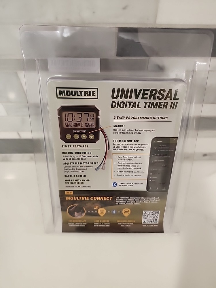 Universal Digital Timer III - Deer Feeder Timer - Digital Timer System with