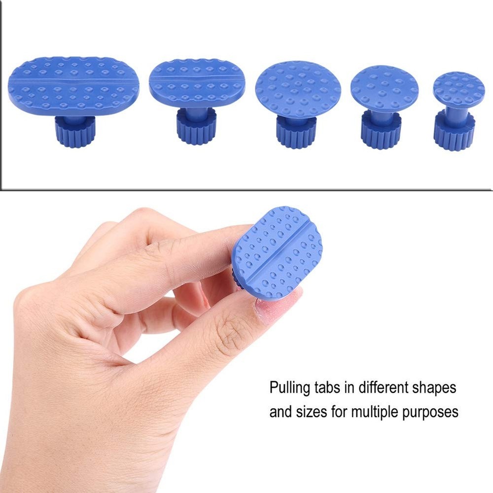 Car Dent Puller Kit, Glue Tabs 30Pcs Car Body Dent Removal Pulling Tabs Paint...