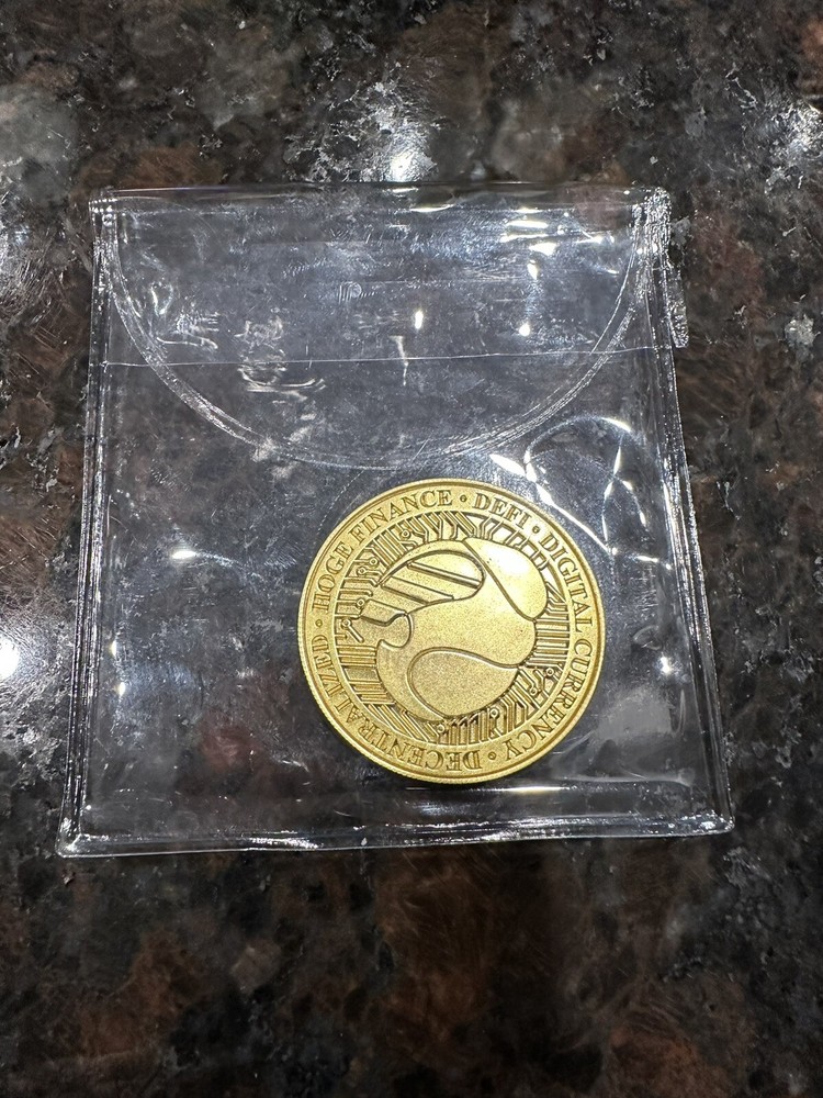 Hoge Cryptocurrency Commemorative Collector Coin