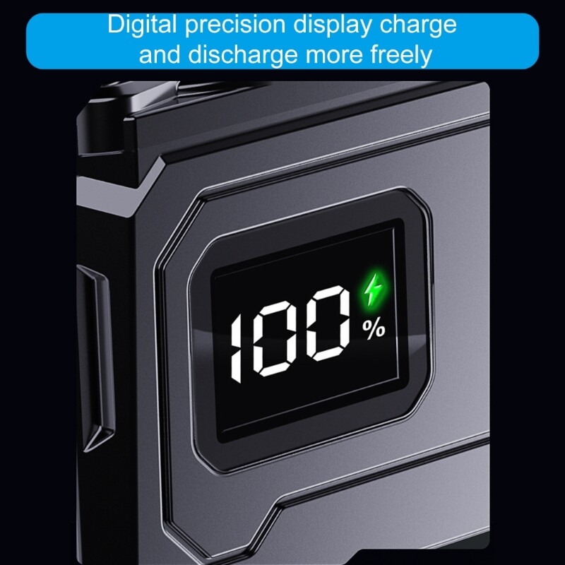 Work Flashlight with USB Charging ABS Texture for Night Working Enthusiasts