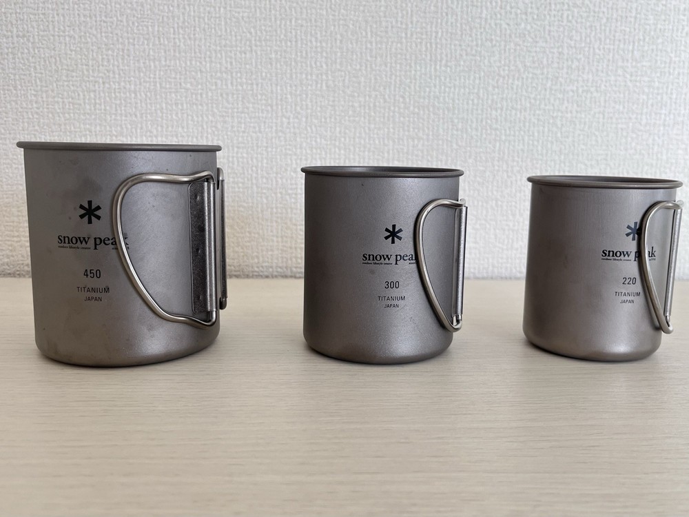 Snow Peak Titanium Single Mug 300