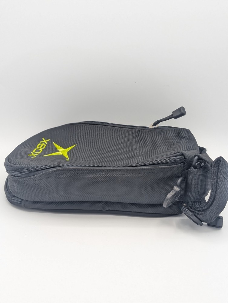 Microsoft Original Xbox Live Headset Game Storage Zip Carrying Case Black