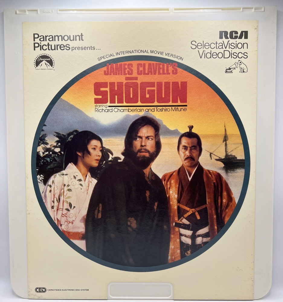 Shogun VideoDisc CED RCA SelectaVision Paramount Pictures
