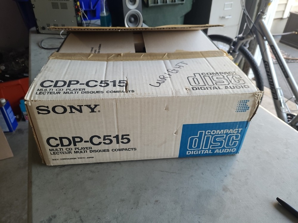 Sony Compact 5 Disc Player Changer CDP-C515