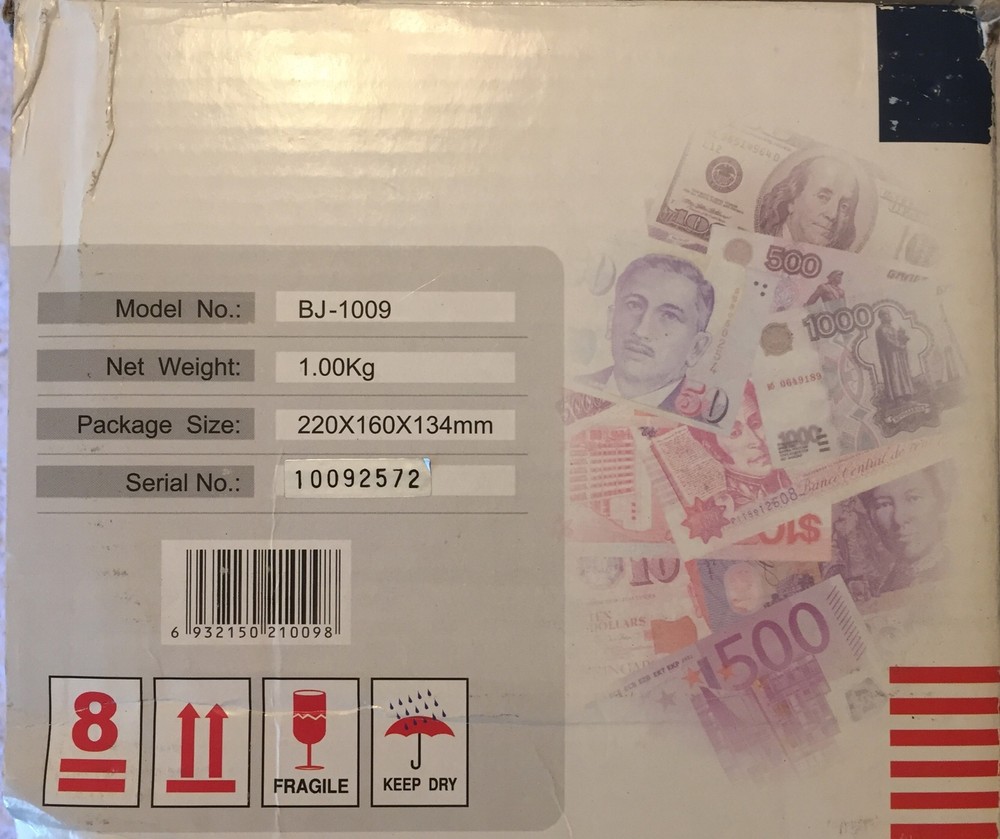 BAIJIA BJ-1009 Multifunction Counterfeit Currency Detector