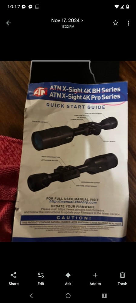 ATN X-Sight 4K Pro Series