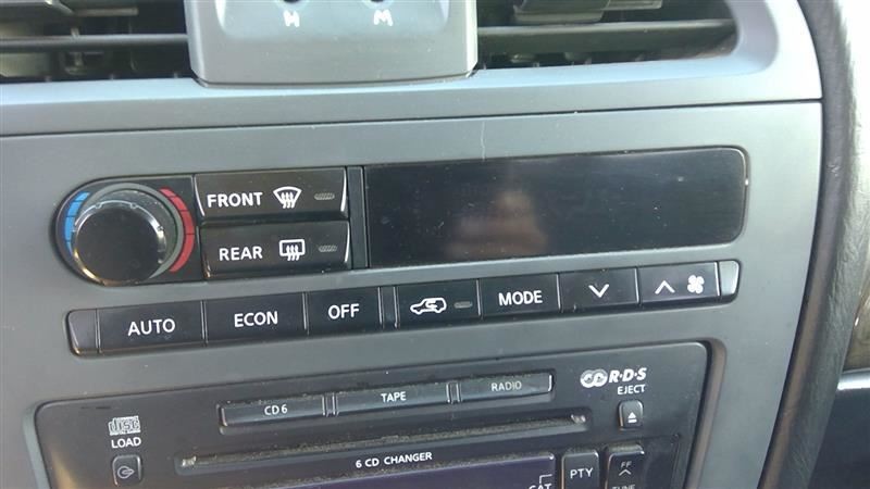 Temperature Control AC Le Fits 03-04 PATHFINDER 10282427