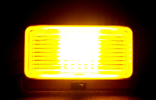 LED RV Exterior Porch Utility Light with Switch 12v Replacement Light for RVs