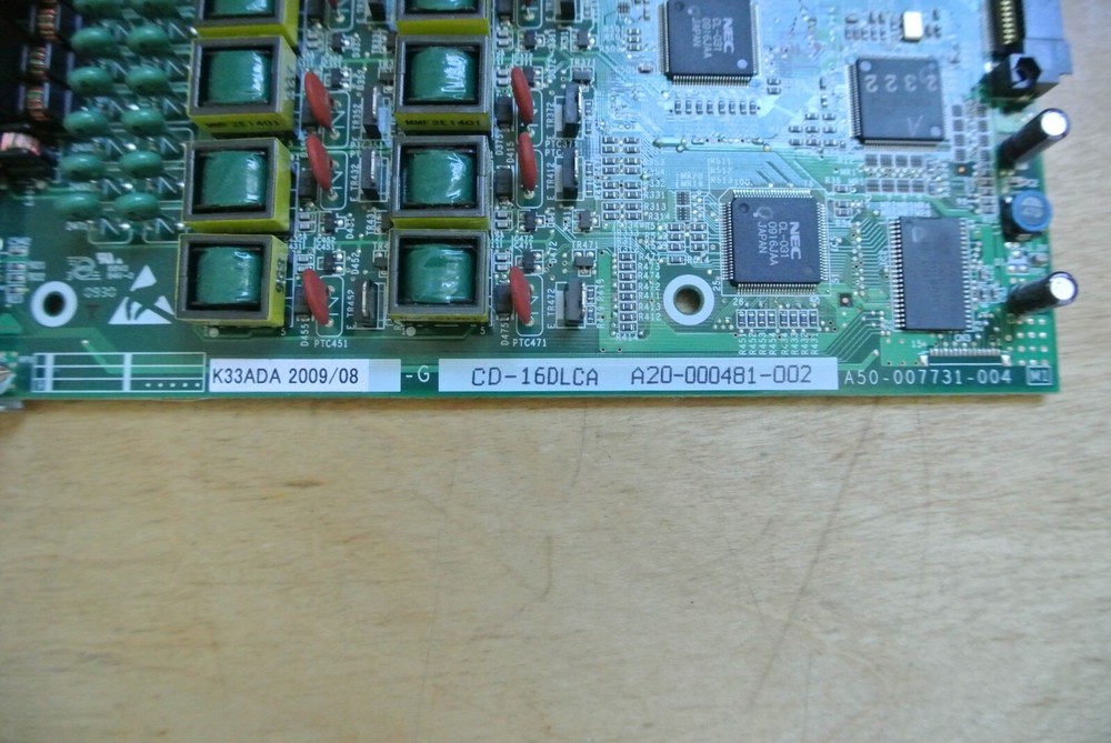 NEC CD-16DLCA MODULE 670109 for SV8100/SV8300/CHS2U-US WORKING
