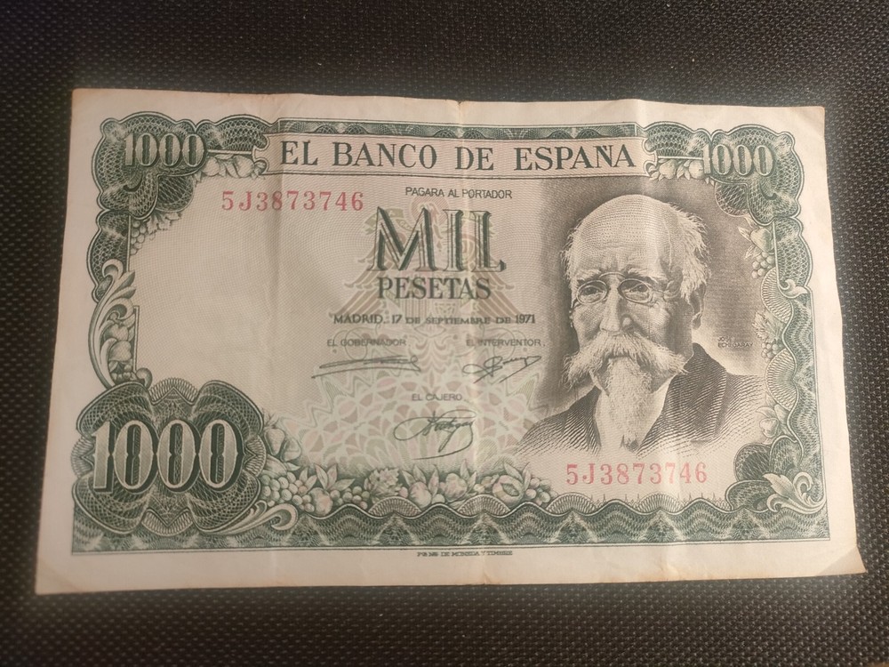 Spain 1000 Pesetas 1971
