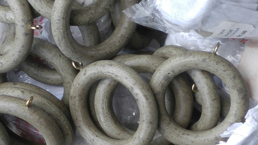 6 - Paris Texas Rings / Lime stone new