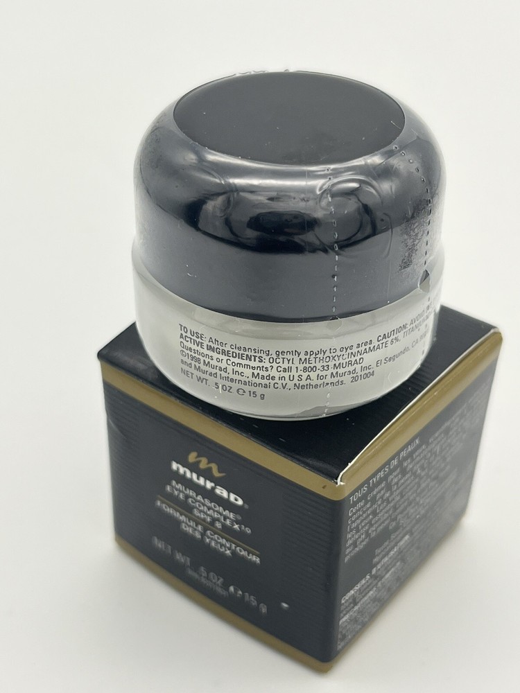 Murad Murasome Eye Complex SPF8 Net Wt. .5 oz / 15g NIB