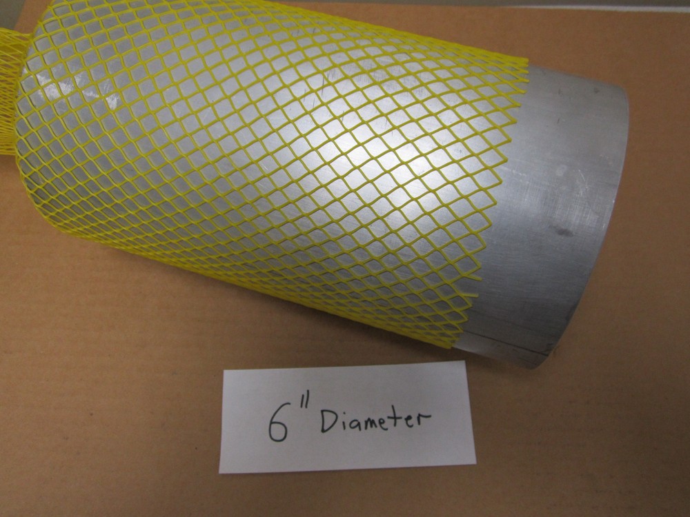 FLEXIBLE POLYETHYLENE PLASTIC PROTECTIVE NETTING FOR 4" - 6" OBJECTS