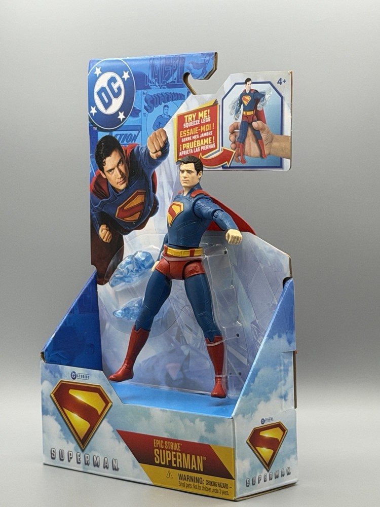 Superman DC Epic Strike Action Figure DC Studios 6 Inch NEW