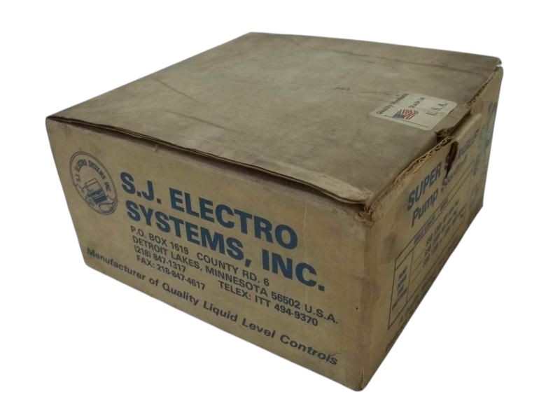 S.J. ELECTRO SYSTEMS, INC. 10SSD 230V WP (WITH PLUG) NSMP