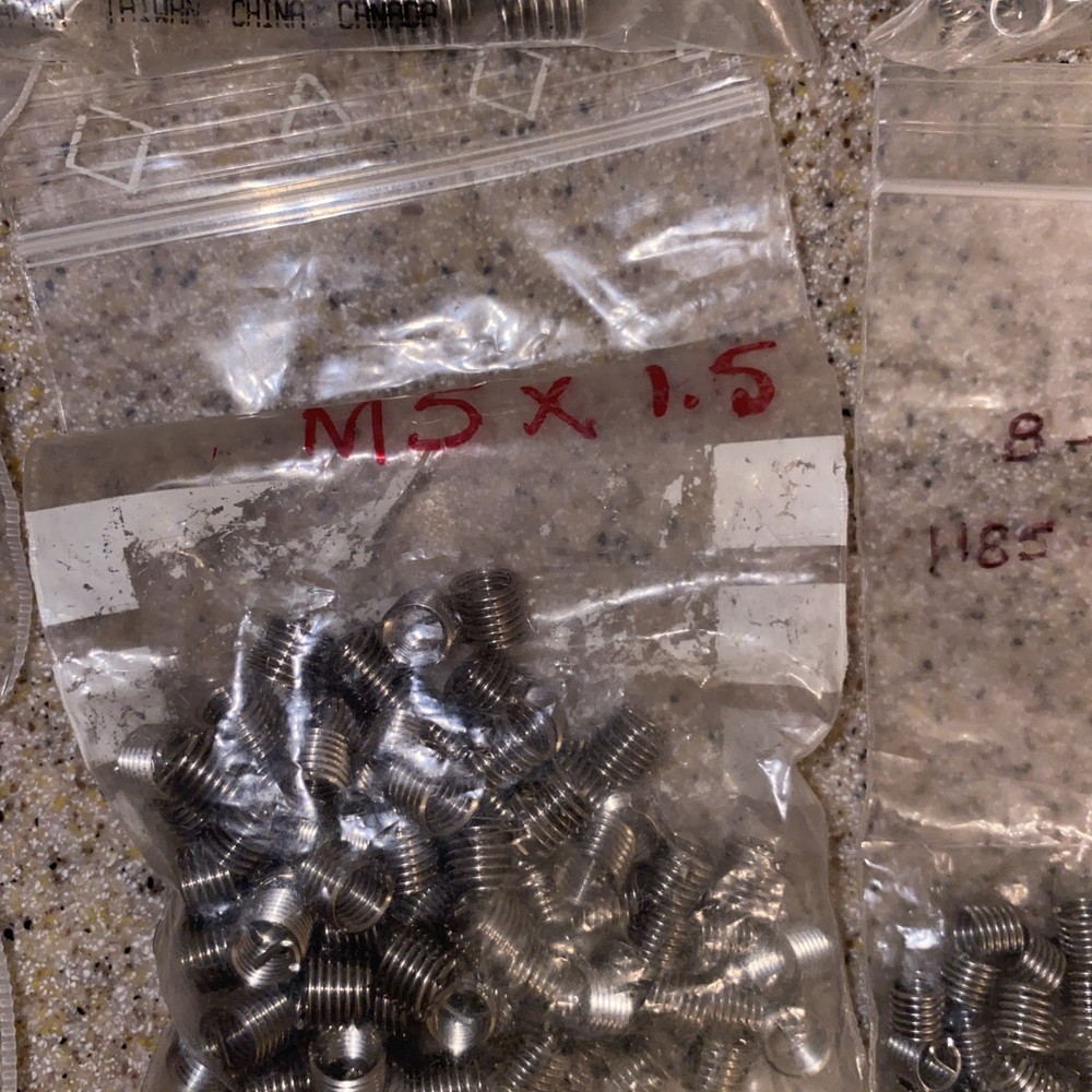 Helicoil Precision Free-running Insert Lot