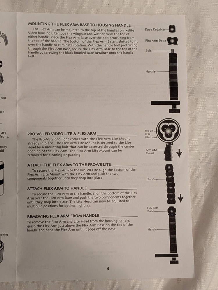 Ikelite 6320 Pro V8 LED Video Lite