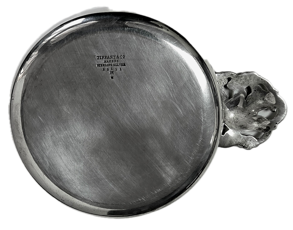 Tiffany & Co. Sterling Silver Porringer Squirrel Handle