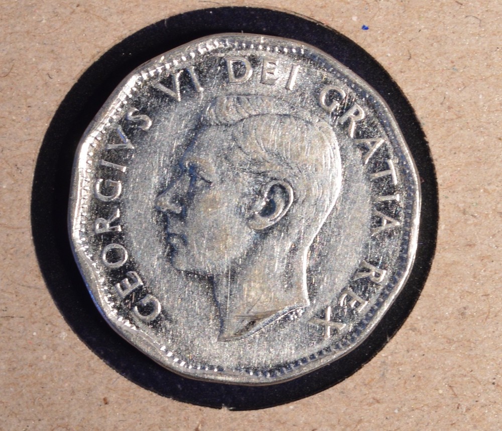 1952 Canada Five Cent - Nice Condition - Inv# P-249