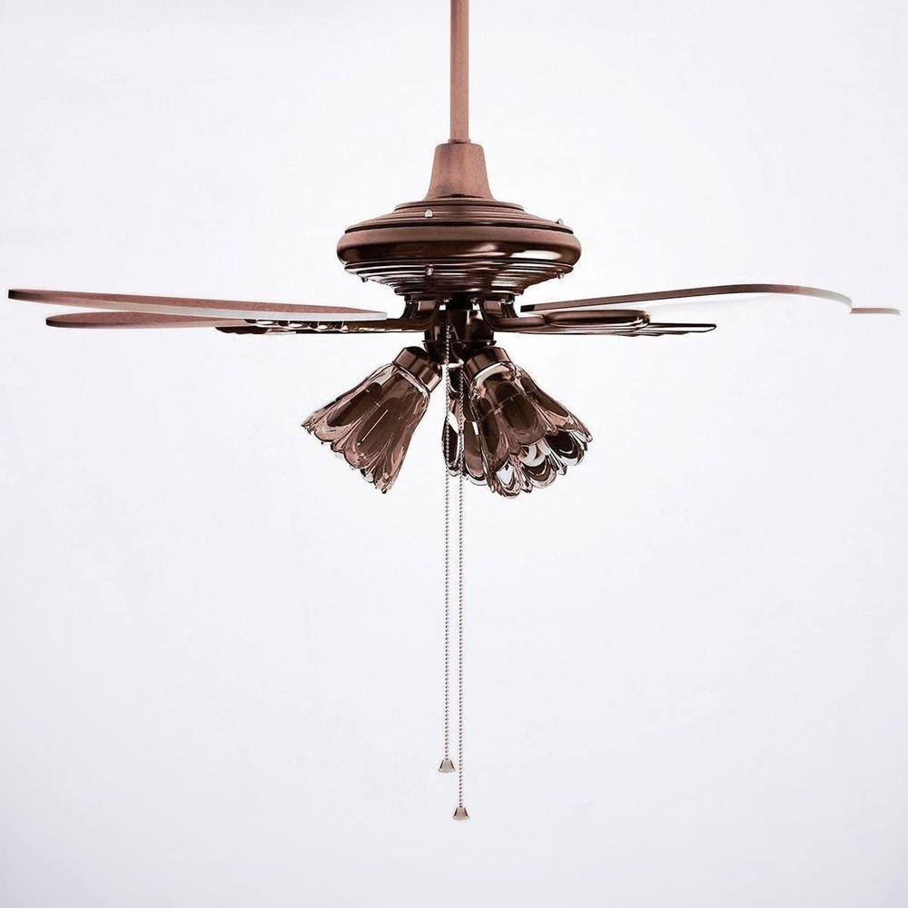 10FT Ceiling Fan Pull Chain Beaded Extension Set Home Light Decor w/ Connectors