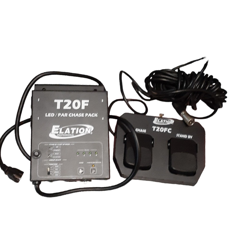 Elation T20FC - LED/PAR Can Chase Control Pack with Foot Panel