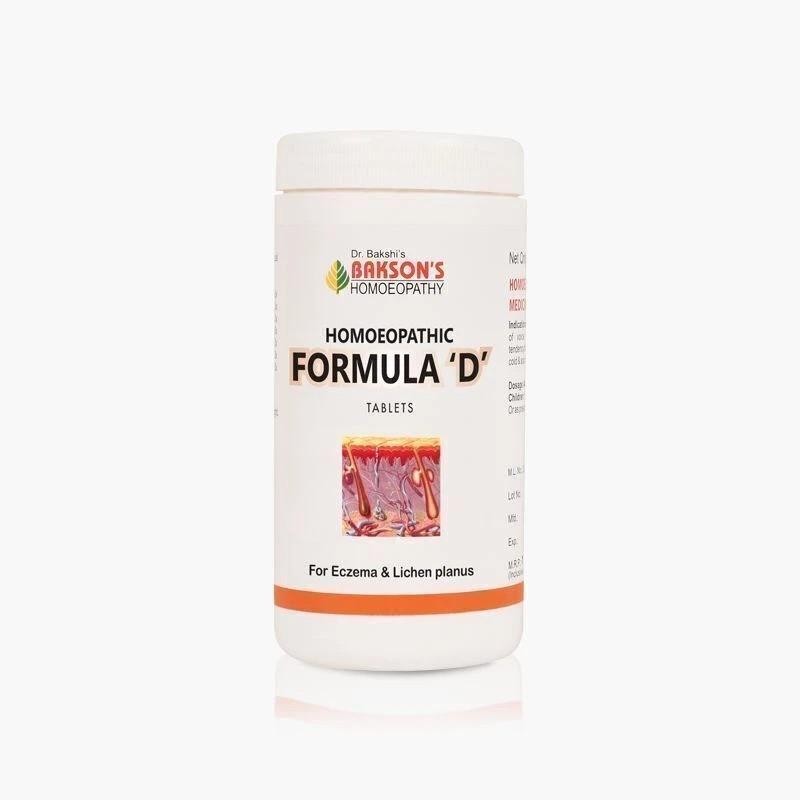 Bakson Homeopathic Formula D Tablets, Best Homeopathic Tablets