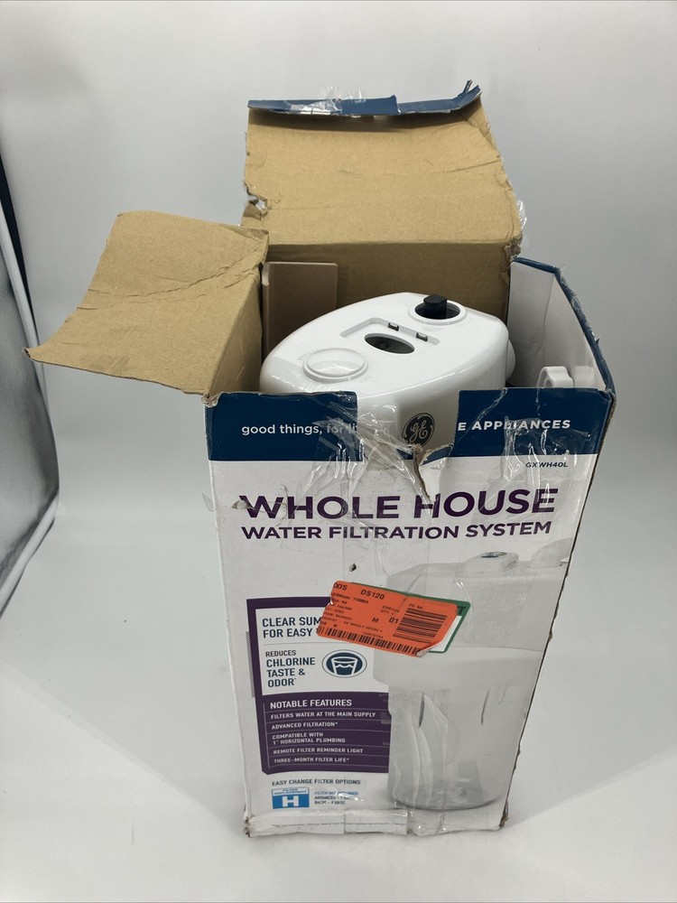 GE Whole House Water Filteration System Model# GXWH40L