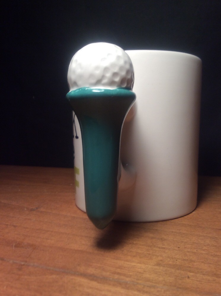 Less Work More Golf Coffee Mug 14fl Oz - Hot Beverage NICE