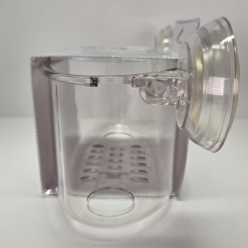 interDesign Power Lock Suction Shower / Bathtub Caddy New With Tag