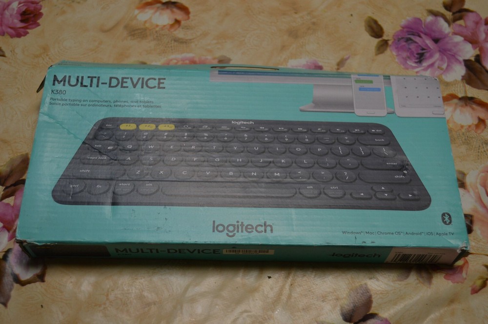 Logitech K380 Multi-Device Bluetooth Keyboard - PC, Mac, Chrome, Android, iPad
