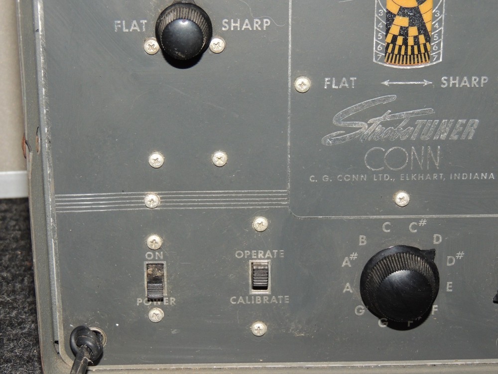 Vintage Conn Strobo Tuner