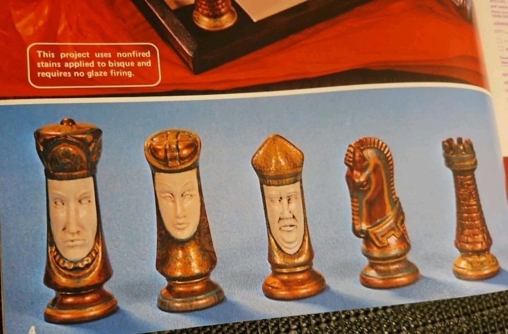 Ceramics Easy Step-by-Step Projects 1974 Vintage Guide Book In Hobby Techniques