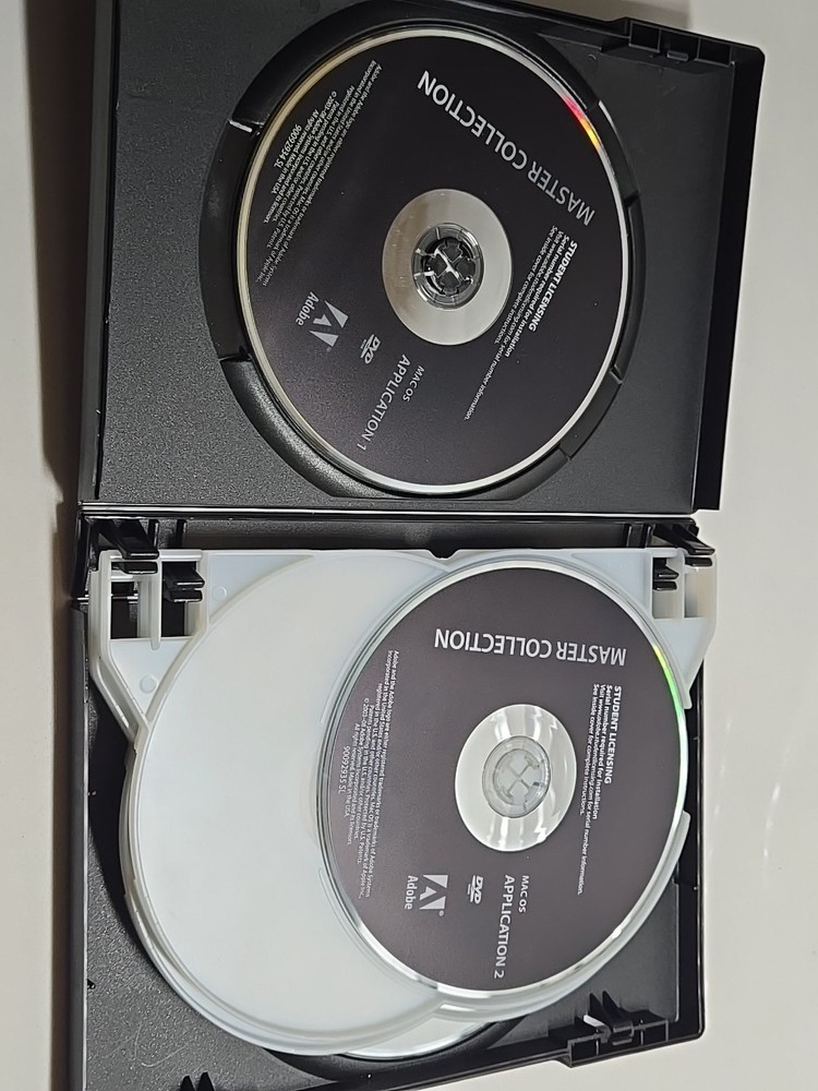 ADOBE CS4 CREATIVE SUITE 4 MASTER COLLECTION DVD MAC (Student Licensing)