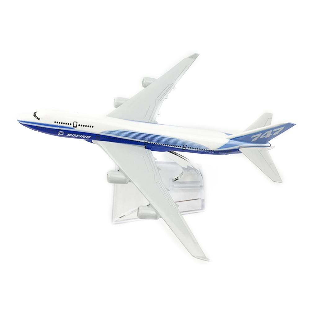 16cm 1/400 B747 Prototype Plane Model Airplane Simulation Aircraft Display Craft