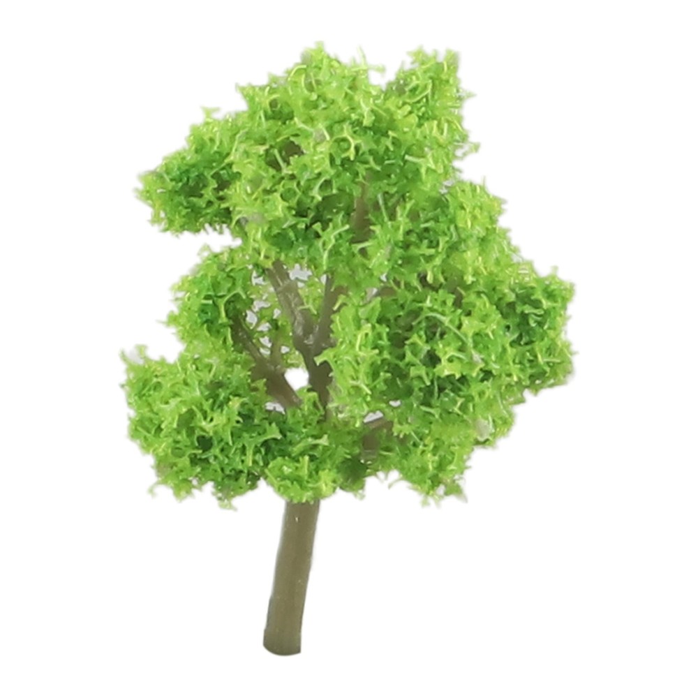 Model Tree Park Scenery Pure Handmade Scale Tree Train Railroad About 4CM