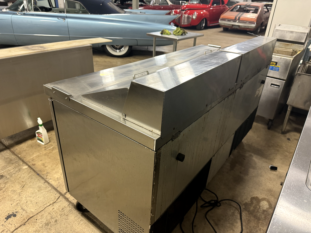 Atosa MSF8304GR - 72" Sandwich Prep Refrigerator