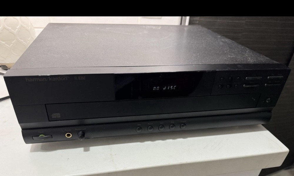 Vintage Harman Kardon FL-8350 CD Changer(5disc), Tested Working