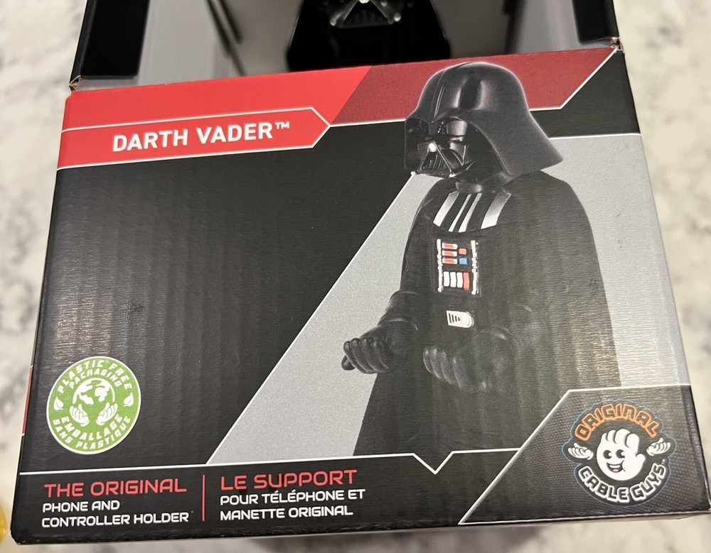 Star Wars Darth Vader Cable Guys Phone & Controller Holder, Device Stand NWIB