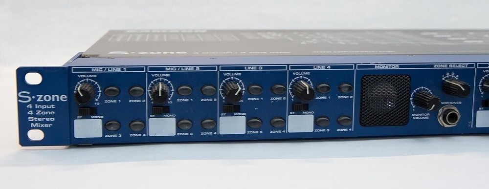 Samson S-zone 4-Input/4-Zone Stereo Mixer