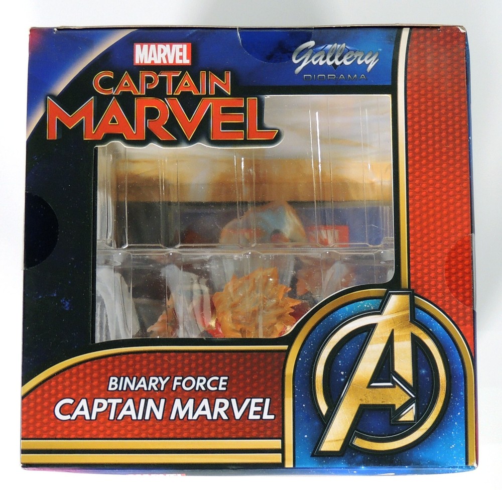 Captain Marvel Binary Force PVC Gallery Diorama Diamond Select 2020 (SEALED)