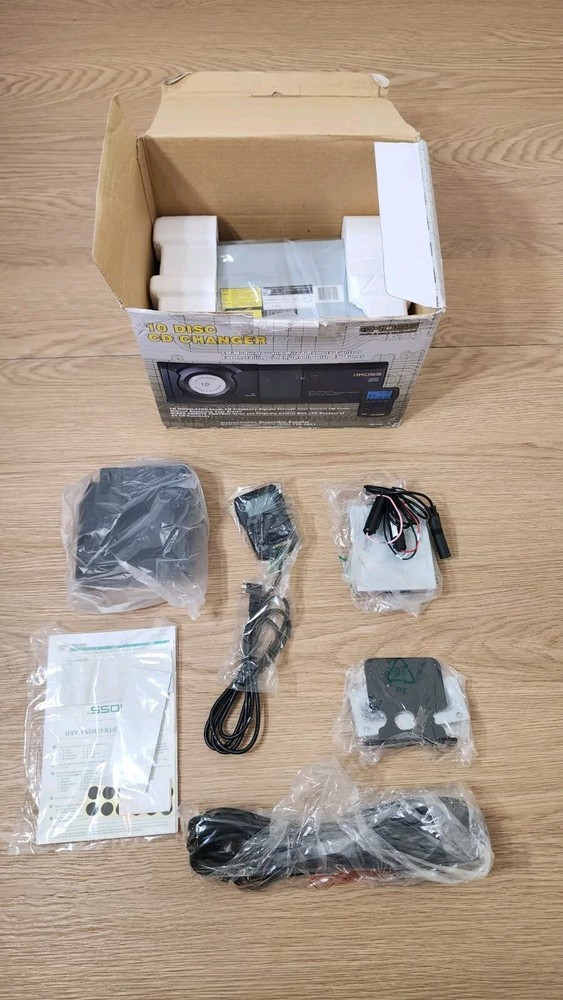 Koss 10 Disc CD Changer New Open Box Class 1 Laser