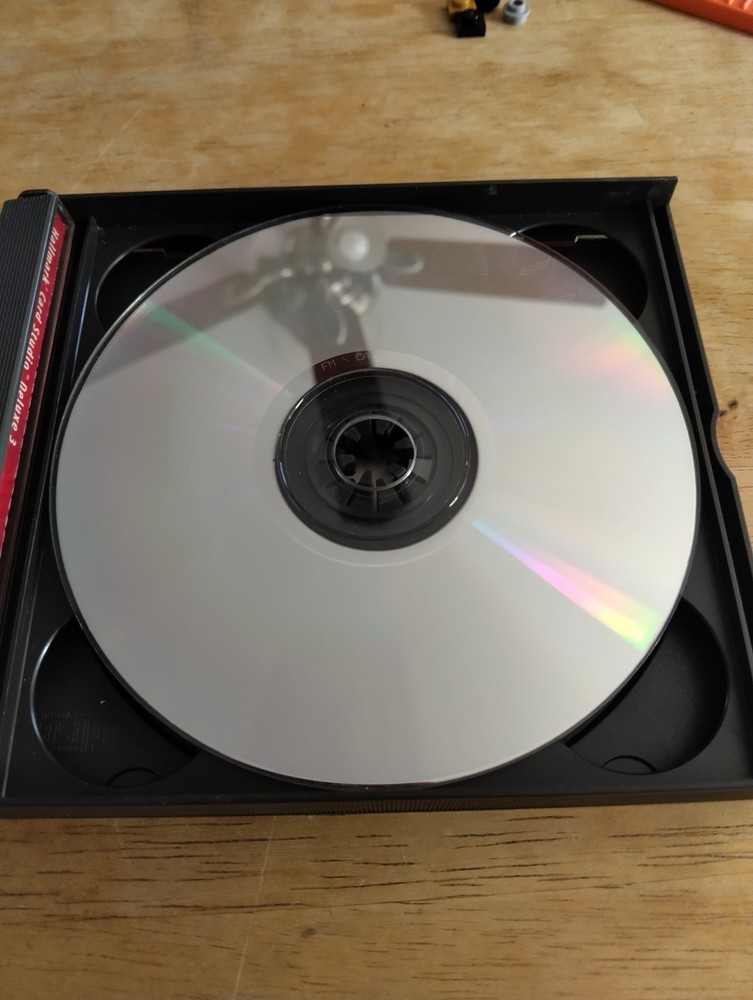 Hallmark Card Studio 3 Deluxe PC CD-Rom 3 Disc Software Set -A03