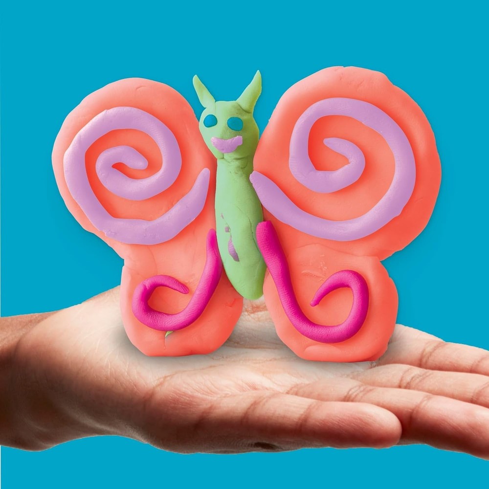 Play-Doh Eggs 24-Pack: Colorful Modeling Compound for Creative Play - Non-Toxic