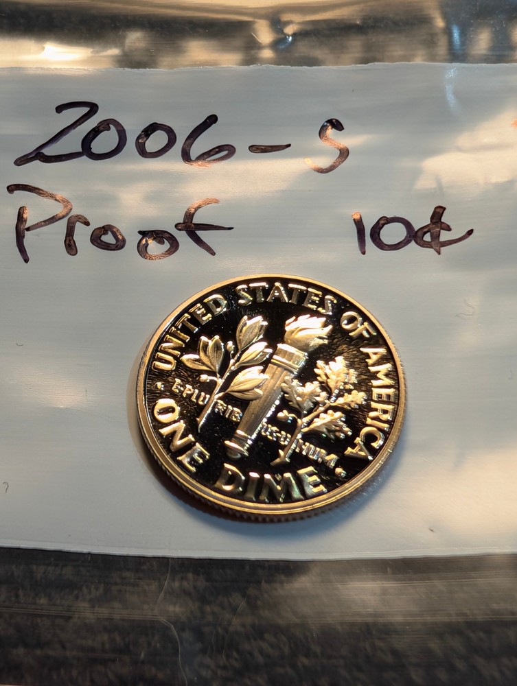 2006 S Proof Roosevelt Dime ** From Proof Set **