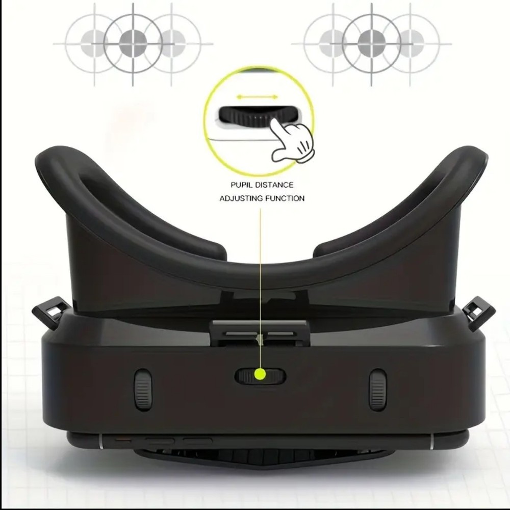 3D Smart VR Headset (Virtual Reality) With High Definition Blue Light Filter