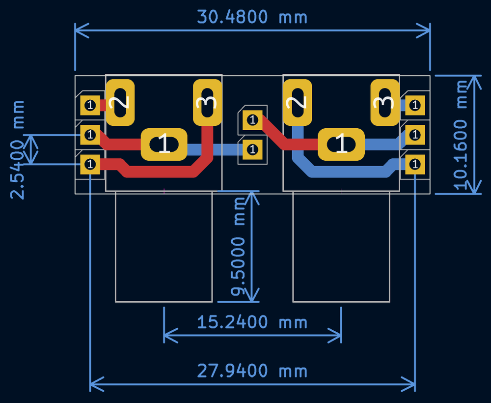 Stereo RCA Breakout Board