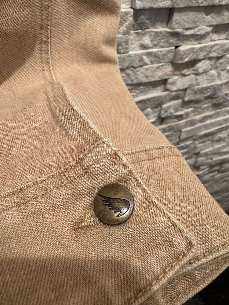 SAINT DENIM TRUCKER JACKET - Light Stone - Medium (UK40”)