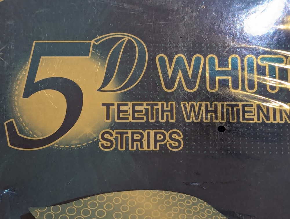 5D Teeth Whitening Strips Safe Effective Sealed