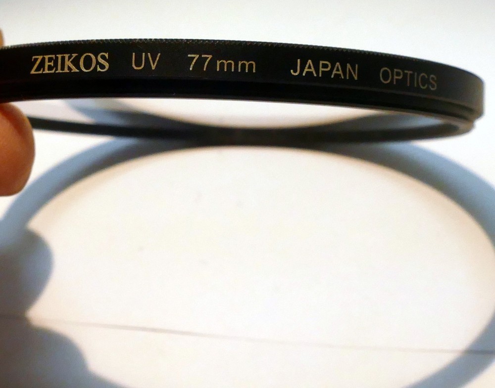 Zeikos 77mm Lens Filter protection Japan Optics